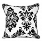 Wake Up Frankie  damask pillow - to go with that pink sette! ;)