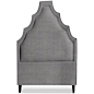 MyChicNest Lexi Upholstered Headboard, Size: California King - 521-CK