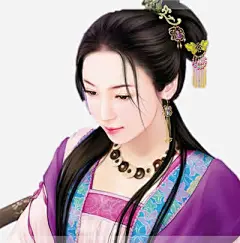 古代美女免抠素材_新图网 https://ixintu.com 中国风 人物 卡通 古代 古代美女 古风 唯美 手绘 美女