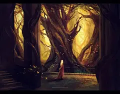犹如《你的名字》般的唯美插画，梦幻又极具童话色彩-资讯-蓝铅笔