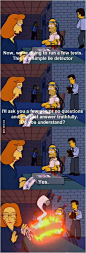 No, this is the best Simpsons quote ever.