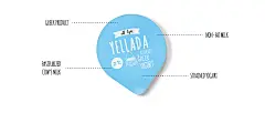 清新天然！酸奶包装设计 - 优优教程网 - 自学就上优优网 - UiiiUiii.com : YELLADA 的名字来源于ayelada和Ellada两个希腊单词，分别表示母牛和希腊，反映了酸奶真实的希腊风味。为了配合产品的天然特性，包装通过手绘的方式，绘制牧场的风光图案，向消费者传达自然有机的美味感觉，同时使得视觉更具有日常感。