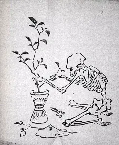 他是末代妖怪绘大师，9岁时捡个死人头颅临摹，曾因作画讽刺时政入狱！ : 他是末代妖怪绘大师，9岁时捡个死人头颅临摹，曾因作画讽刺时政入狱！,一休,聪明的一休,太夫,地狱,浮世绘