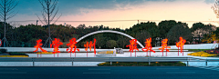 景观飞采集到市政道路景观