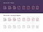 Files icon set  