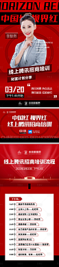 会议邀请物料系列海报-源文件