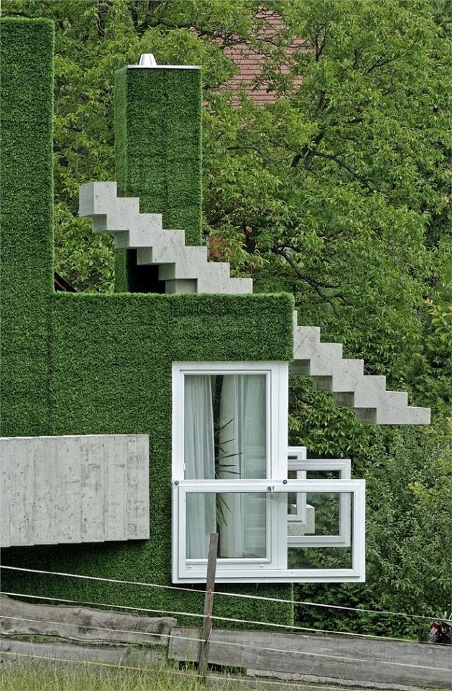 垂直绿化设计。 ​​​​