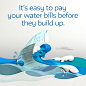 Origami water bills for Water Corporation, Australia : Paper art by Gail Armstrong for an advertising campaign by the Water Corporation, Australia. The water bills are transformed through origami into more appealing forms interacting with paper sculpture 