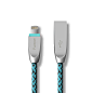 Amazon.com: iPhone Cable , IMKEY® Apple MFi Certified 6.5 Feet Zinc-Alloy Braided Lightning to USB Cable for iPhone 6S / 6 Plus, iPhone SE, iPhone 5S 5C 5, iPad, iPod - (Blue): Computers & Accessories