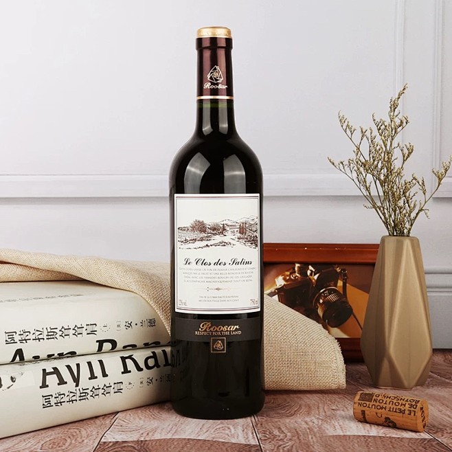 罗莎庄园法国原瓶进口红酒克罗斯干红葡萄酒...