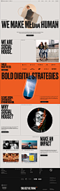 Social House Landing Page Example: Social House is an award-winning digital growth agency that enriches conversations between brands and their audiences. Fuel your growth through visionary storytelling.