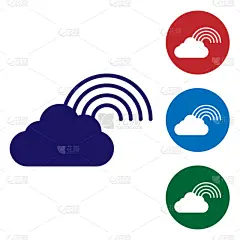 云,彩虹,分离着色,计算机图标,白色,蓝色,华丽的,天气,春天,弯曲