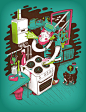 Attila Szamosi Illustrations 2009