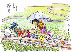 王呵呵---采集到插画手绘