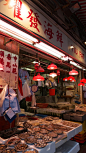 市场摊贩