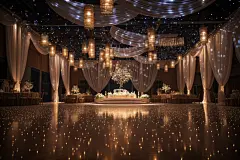 室内结婚现场模拟摄影图