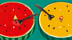 yannispan采集到插画GIF