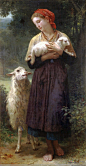 阿道夫·威廉·布格罗 Adolphe William Bouguereau 高清作品欣赏-世界名画-美术网 Mei-shu.com