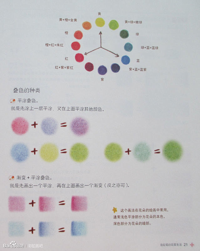 【教程】色铅笔的花草生活（转）_看图_彩...