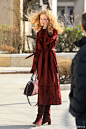 190314 这组拍的最好看了#Nicole Kidman# is seen filming 'The Undoing' in New York City. ​​​​