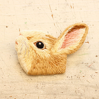 Embroidery rabbit by...