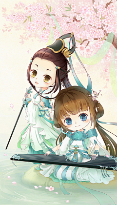 插画师夏金冉采集到人物设定