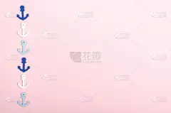 贺卡,留白,夏天,在上面,模板,看风景,极简构图,平铺,度假,旅行