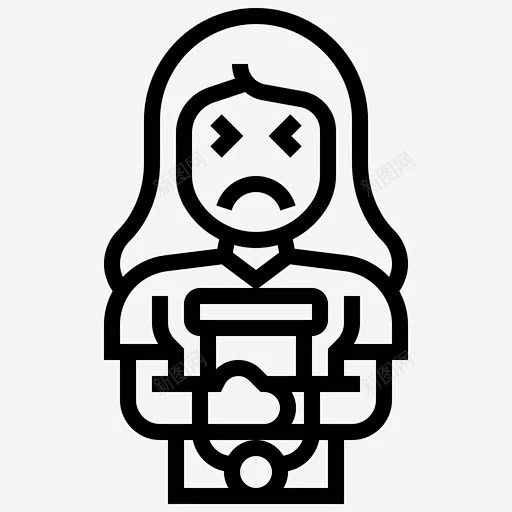 当铺麻烦伤心不开心 标志 UI图标 设计图片 免费下载 页面网页 平面电商 创意素材图片_不开心素材图片素材-花瓣网