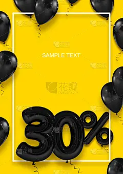 百分比号,三维图形,纸,边框,模板,黄色背景,全球通讯,白色,促销