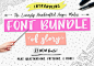 Angie Makes Font Bundle of Glory by Angie Makes on @creativemarket: