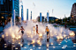 rings fountain | boston ma | by heidihartingphotography