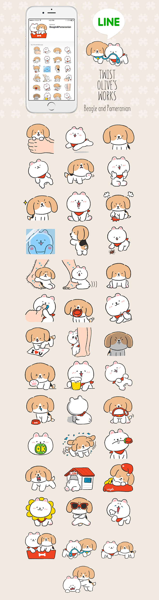 LINE Stickers - Beag...