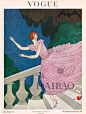 20世纪初的英国版《Vogue》封面