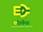 E-Bike Charging Station Network Logo