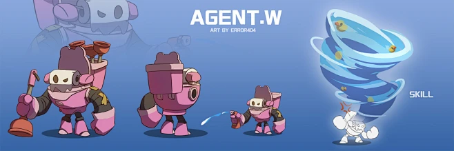 Agent.W-花瓣网