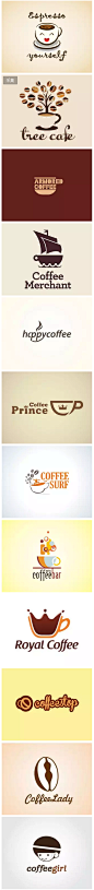 30个巧妙的咖啡Logo设计灵感 #logo#