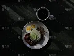 典型的马来西亚早餐——麻婆豆腐