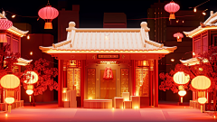 吱呜猪ū采集到年货节素材