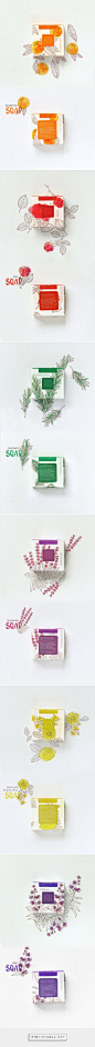 Aroma Mediterranea soaps — The Dieline - Branding & Packaging PD