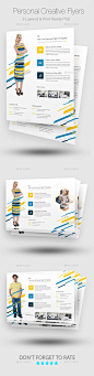 Creative Personal Flyer Templates - Corporate Flyers