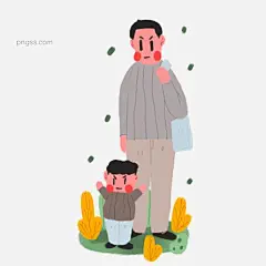 手绘立春视觉设计图片大小2000x2000px 图片尺寸646.78 KB 来自PNG搜索网 pngss.com 免费免扣png素材下载！节气#卡通#卡通手绘#立春#气氛#人物#设计#视觉#手绘#小孩#造型#