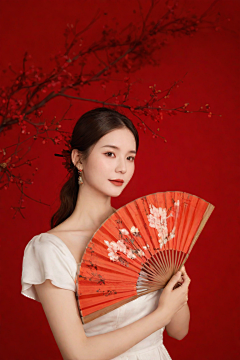 -AYE葉子采集到红色模特