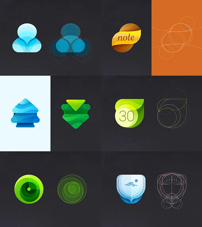 Icons-花瓣网