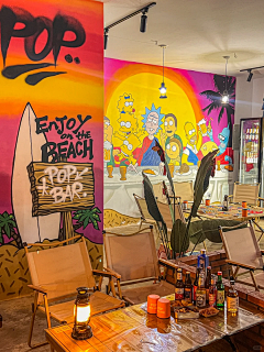 近期疯狂去的一家小酒馆沙滩露营风拿捏了 - 小红书