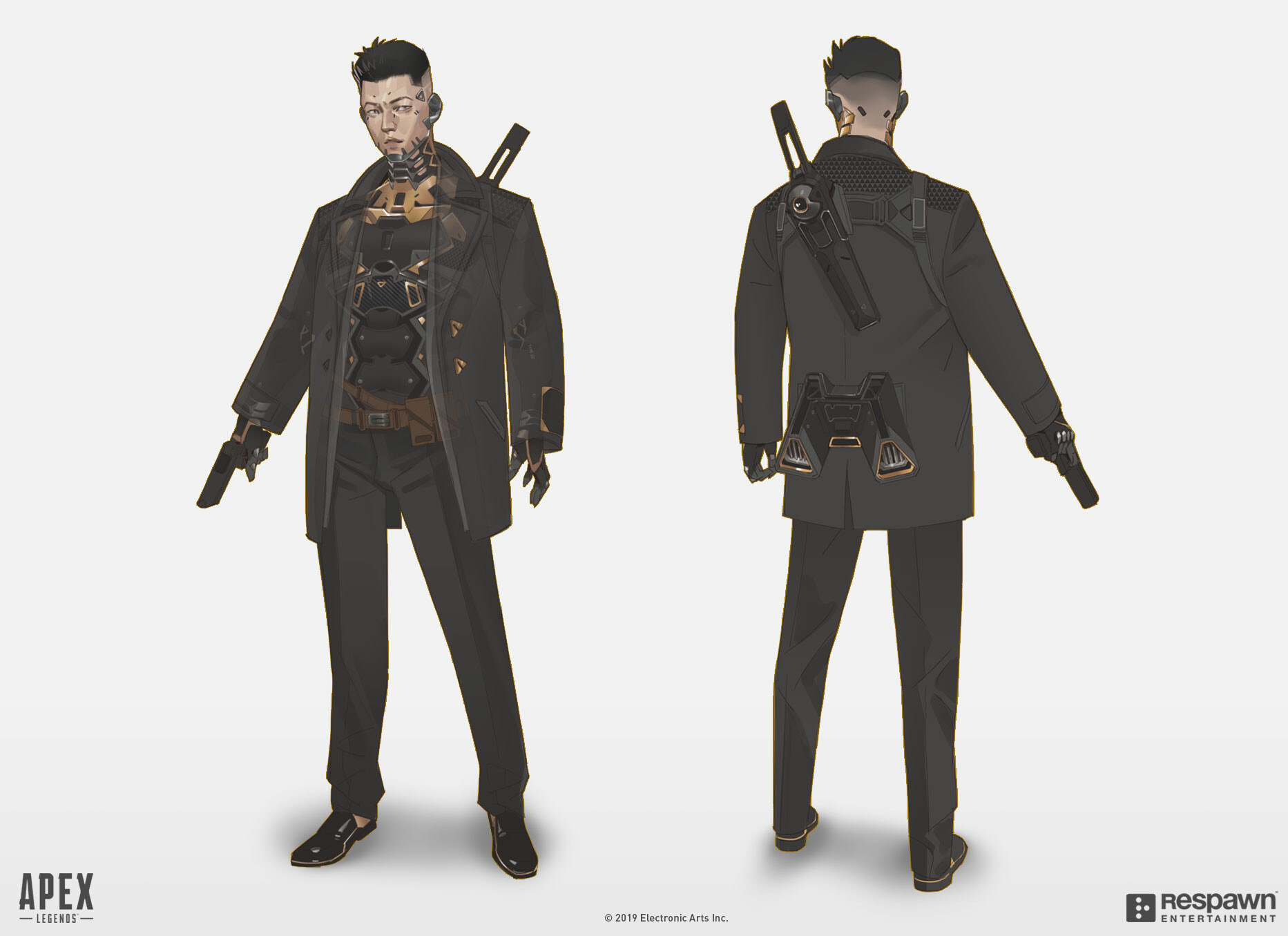 Apex Legends: The Hired Gun Crypto, Kejun Wang : The Hired Gun skin concept  I did for Crypto. Art Direction: Jung Park  https://www.artstation.com/jungpark Original character concept: Hethe  Srodawa https://www.artstation.com/hethe