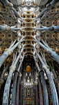 La Sagrada Familia by Antonio Gaudi, Barcelona