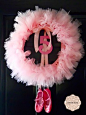 Ballet Birthday party wreath