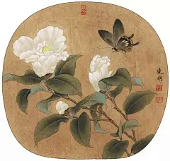 李晓明老师的工笔花鸟画，真是恰到妙处_水仙_水墨_葡萄