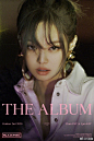 #Jennie单人海报# BLACKPINK《THE ALBUM》Jennie单人主题第二张海报，刘海造型好绝～ ​ ​​​​