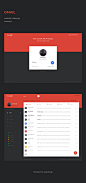 Gmail Material Redesign Concept on Behance